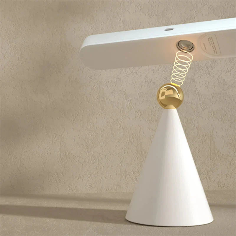 Stylowa Lampa Stołowa - Luminza-Biały-Trend Polska