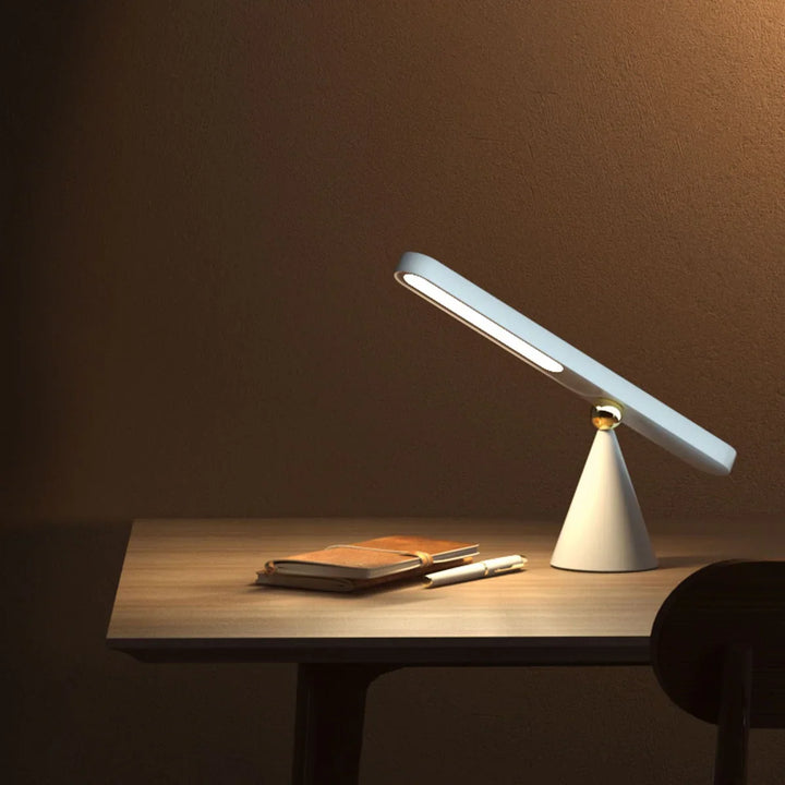 Stylowa Lampa Stołowa - Luminza-Biały-Trend Polska