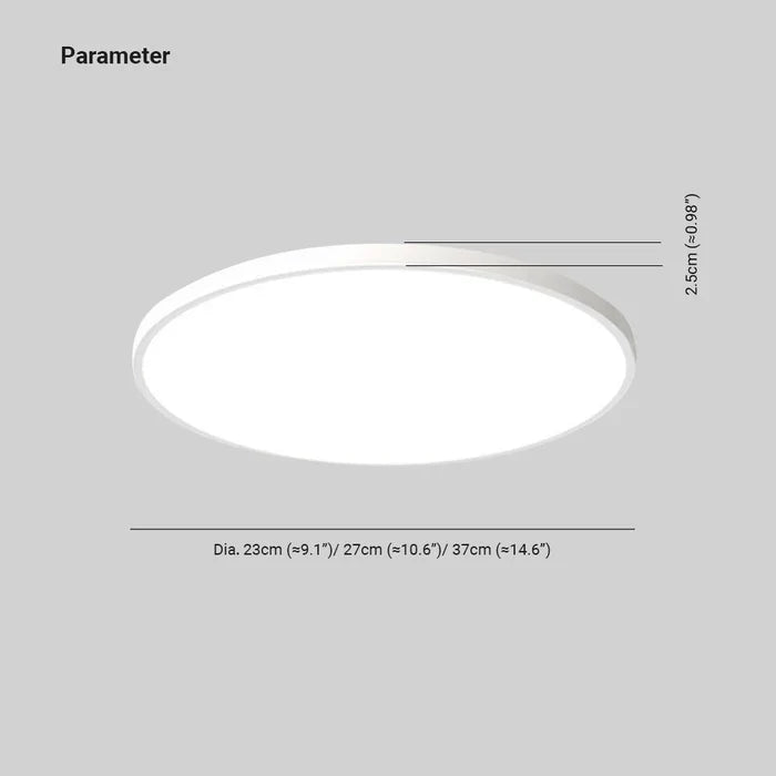 Stylowa lampa sufitowa LED - OrbGlow-D 24CM-Biały-Światło dzienne-Trend Polska
