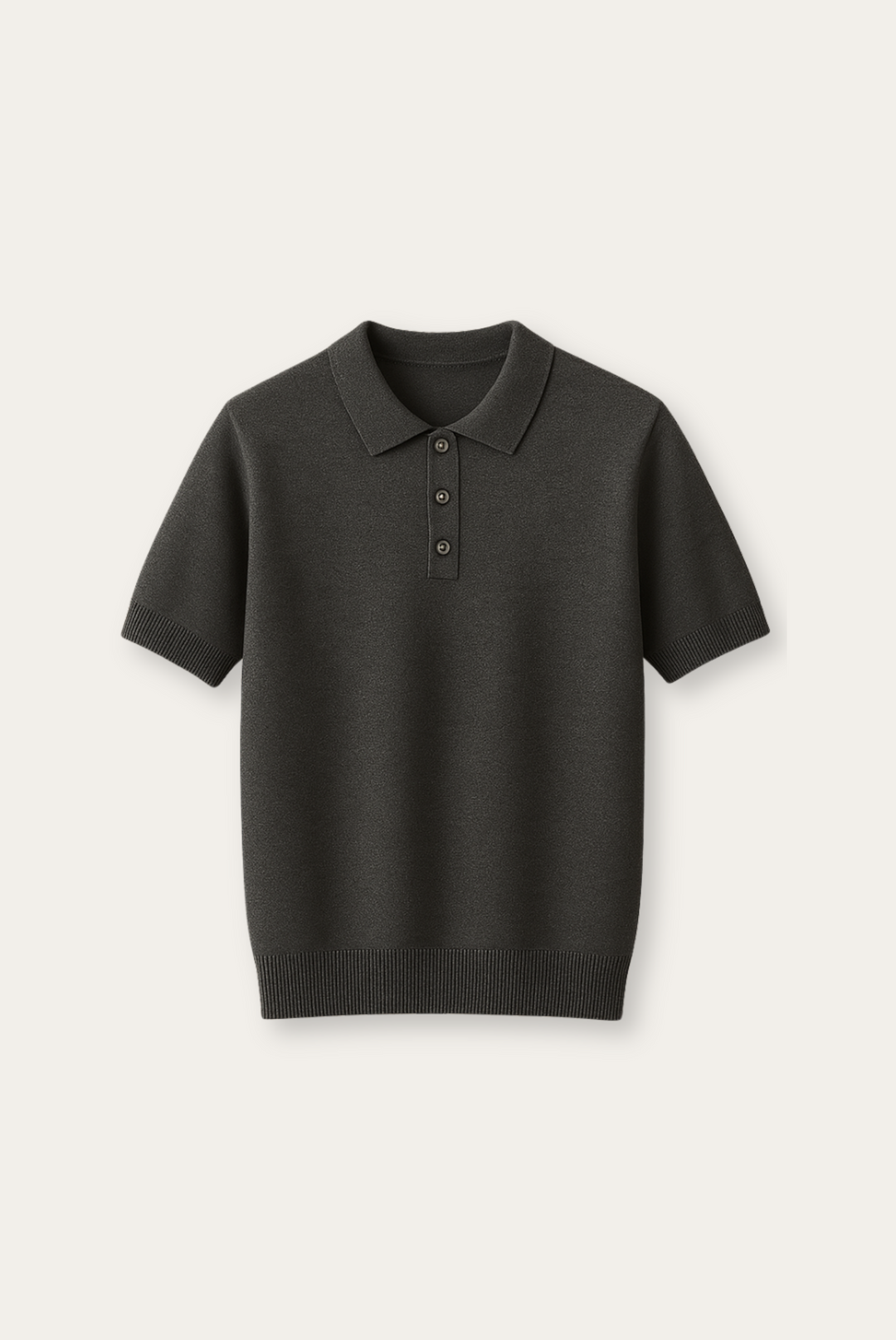 Stylowa męska koszulka polo z kaszmirowo-wełnianej mieszanki – Taren-S-Trend Polska
