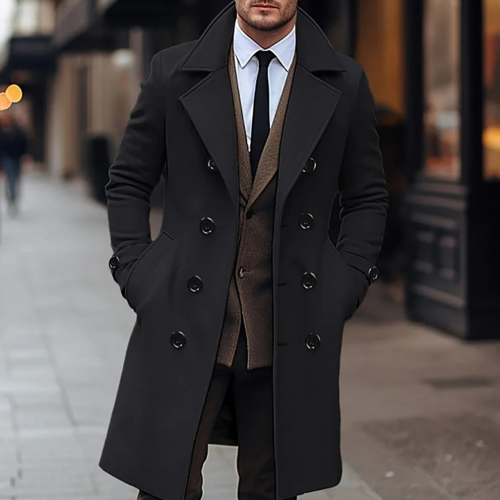 Stylowa męska kurtka - Victor-Czarny-S-Trend Polska