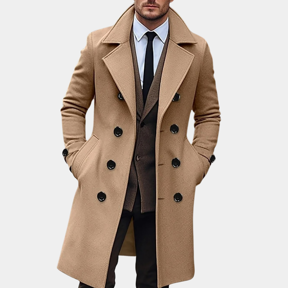Stylowa męska kurtka - Victor-Khaki-S-Trend Polska