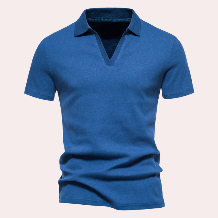 Stylowa Męska Polo – Nico-Niebieski-S-Trend Polska