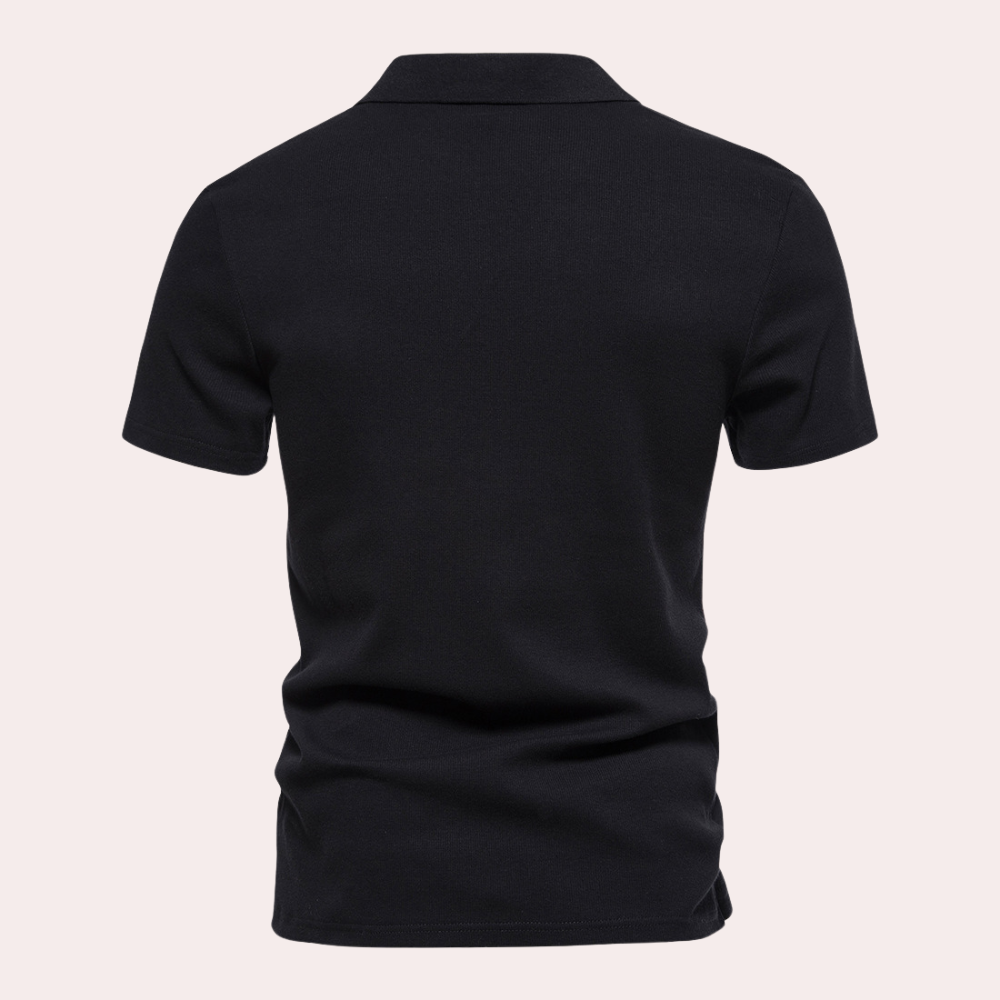 Stylowa Męska Polo – Nico-Niebieski-S-Trend Polska