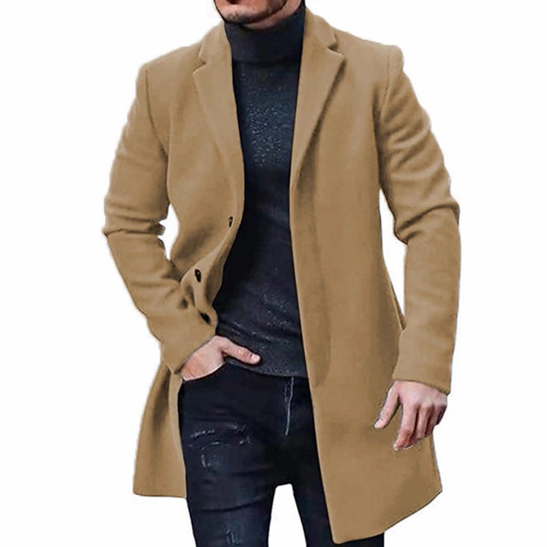 Stylowa Męska Zimowa Kurtka - Atticus-Szary-M-Trend Polska