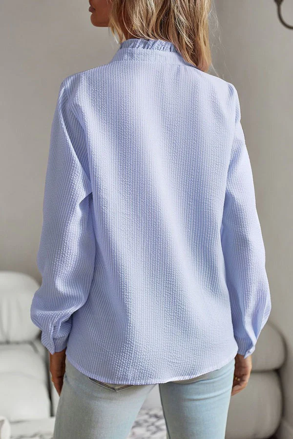 Stylowa Niebieska Bluzka - Celeste-S-Trend Polska