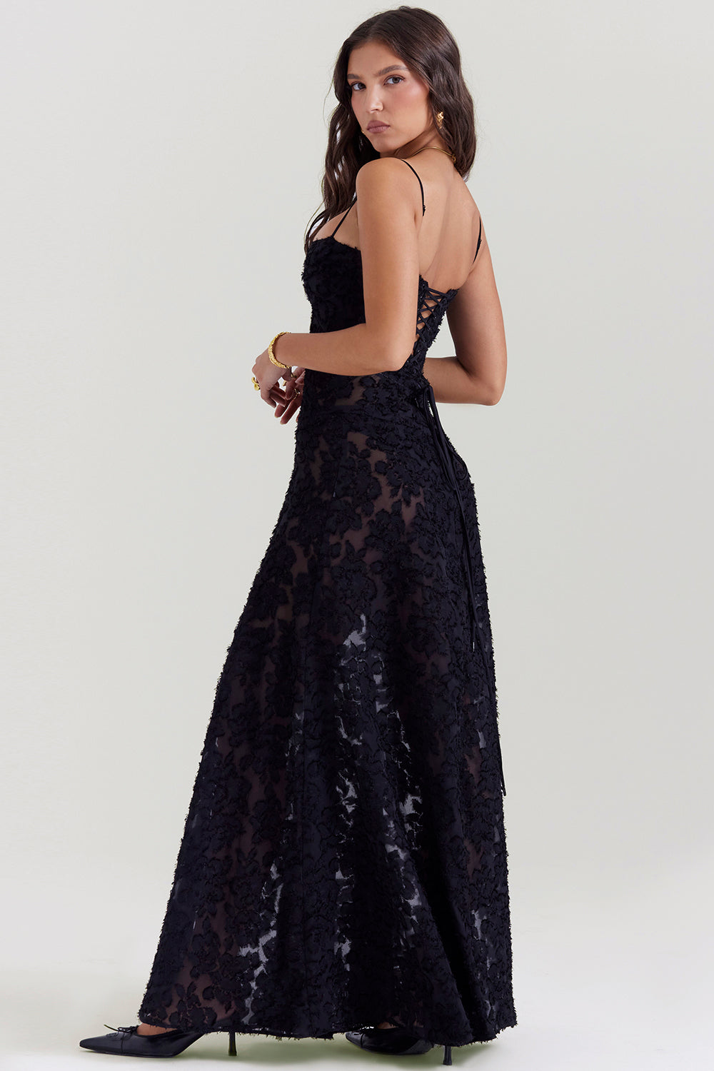 Stylowa sukienka bez rękawów – Viviana-Czarny-XS-Trend Polska