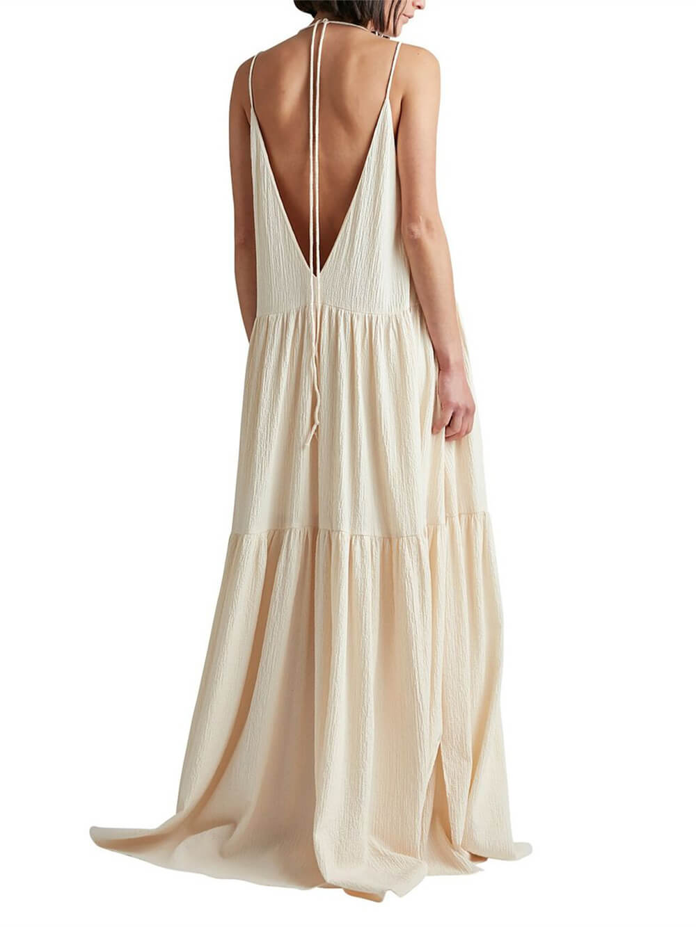 Stylowa sukienka maxi o swobodnym kroju – Liana-S-Trend Polska