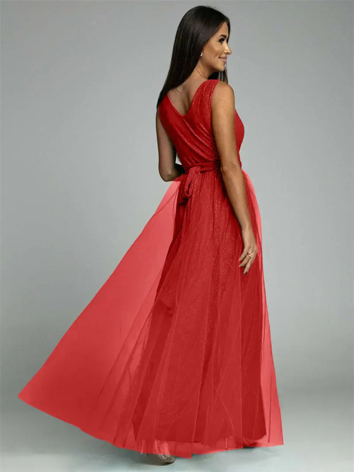 Stylowa sukienka w serek - Mindy-Czarny-S-Trend Polska