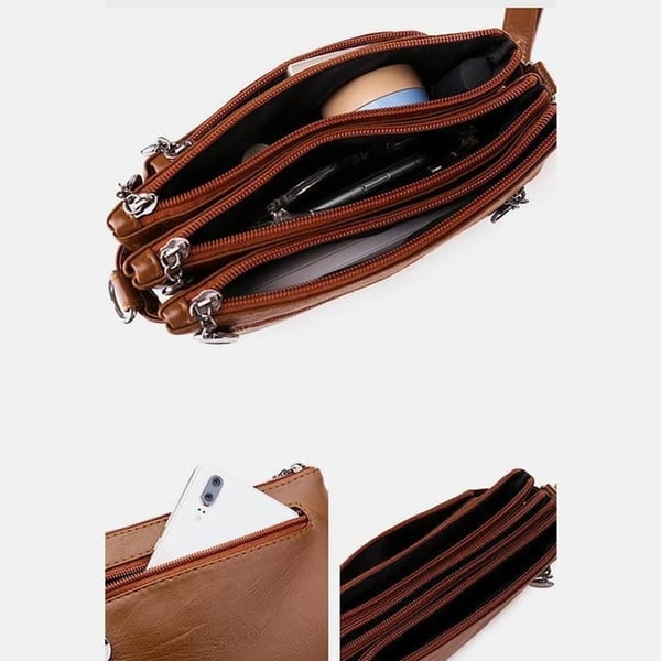 Stylowa torba na ramię - Sienna-Czerwony-Trend Polska