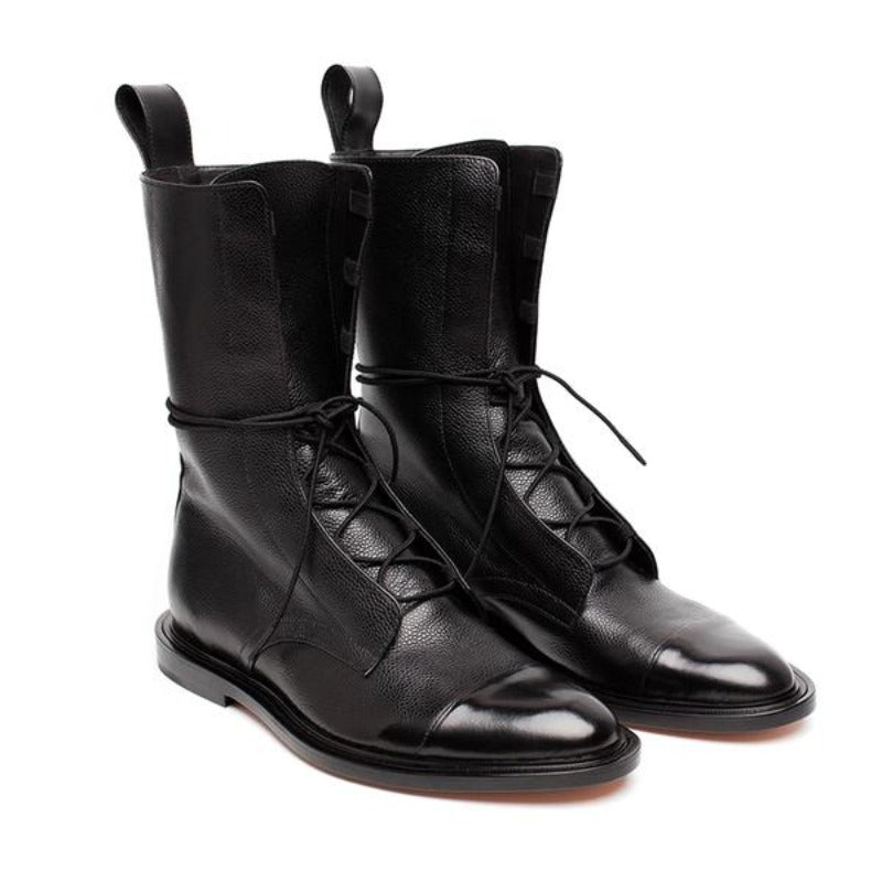 Stylowe botki damskie - Vivienne-Czarny-35-Trend Polska