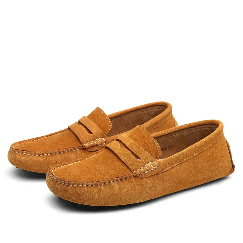 Stylowe Buty Męskie - Hugo-Jasny brązowy-38-Trend Polska