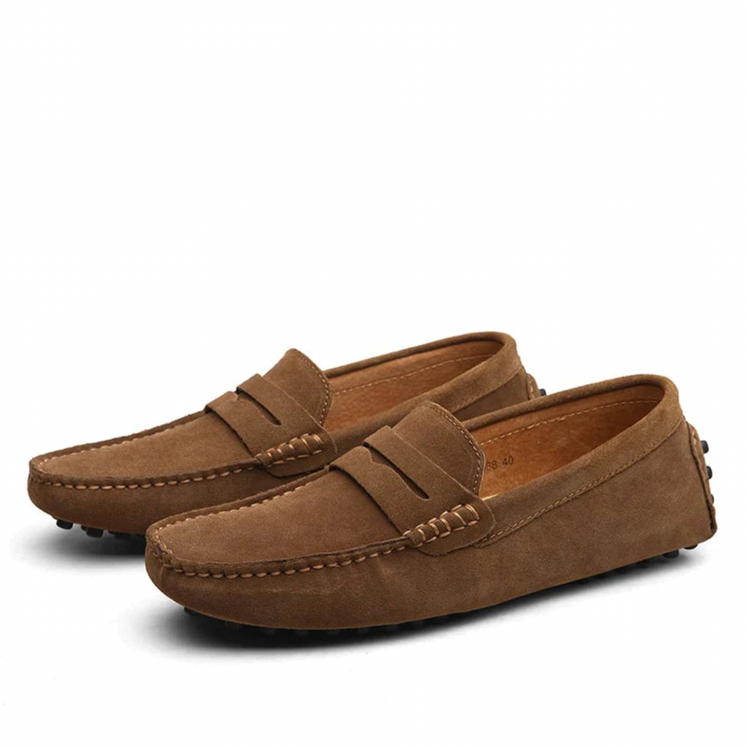 Stylowe Buty Męskie - Hugo-Brązowy-38-Trend Polska