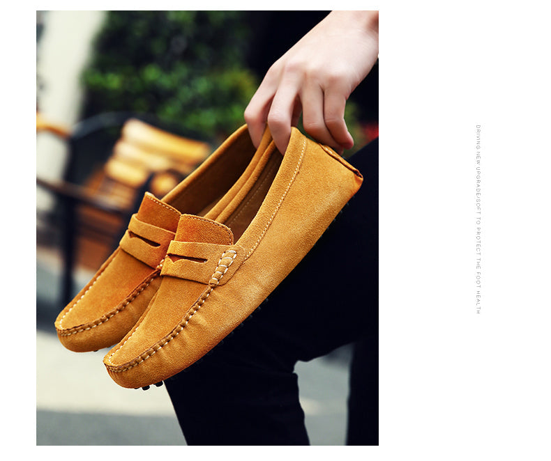Stylowe Buty Męskie - Hugo-Brązowy-38-Trend Polska