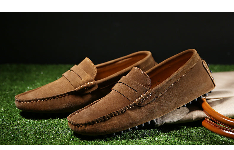Stylowe Buty Męskie - Hugo-Brązowy-38-Trend Polska