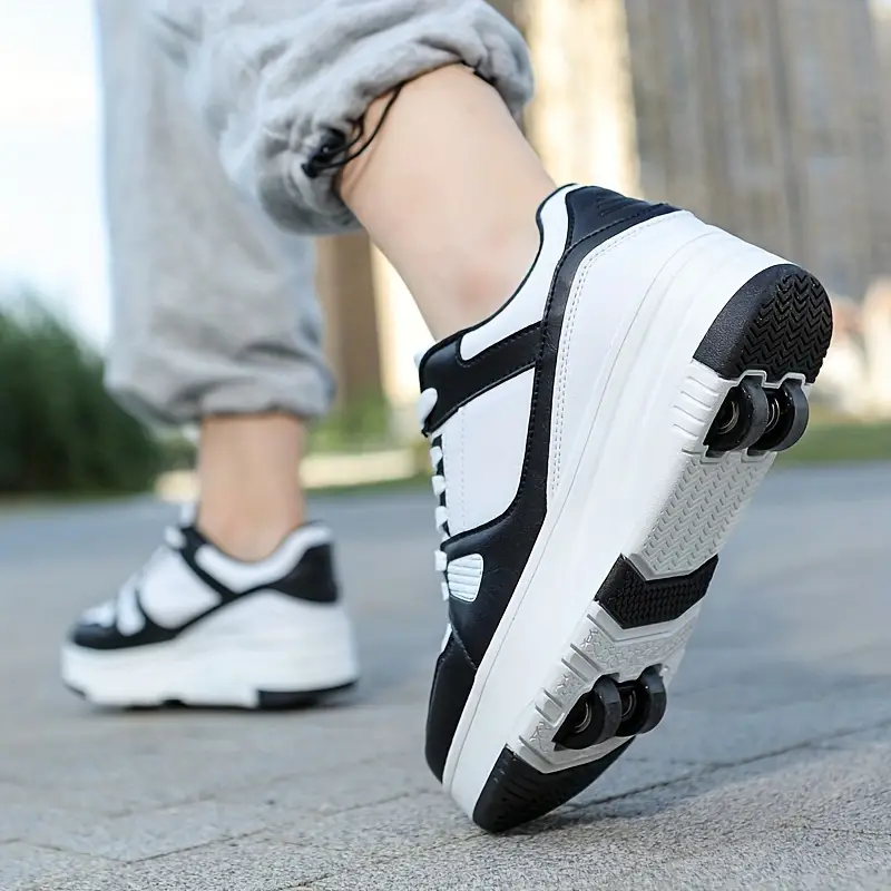 Stylowe buty rolkowe na przygody na świeżym powietrzu - Rollo-Różowy-29-Trend Polska