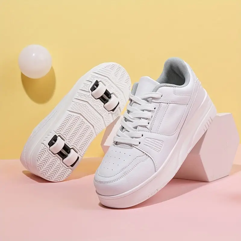 Stylowe buty rolkowe na przygody na świeżym powietrzu - Rollo-Różowy-29-Trend Polska