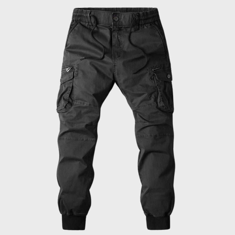 Stylowe Cargo Joggers dla Mężczyzn - Dexter-Czarny-29-Trend Polska