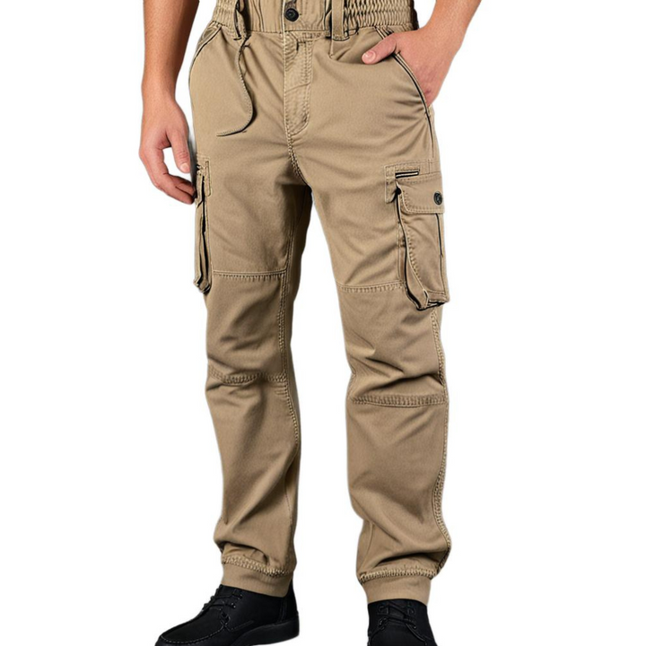 Stylowe Cargo Joggers dla Mężczyzn - Dexter-Ciemnoszary-1-29-Trend Polska