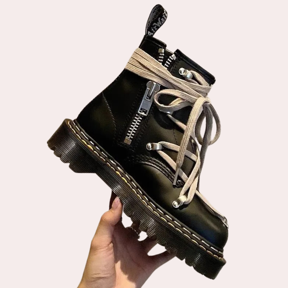 Stylowe czarne buty męskie - Vince-39-Trend Polska