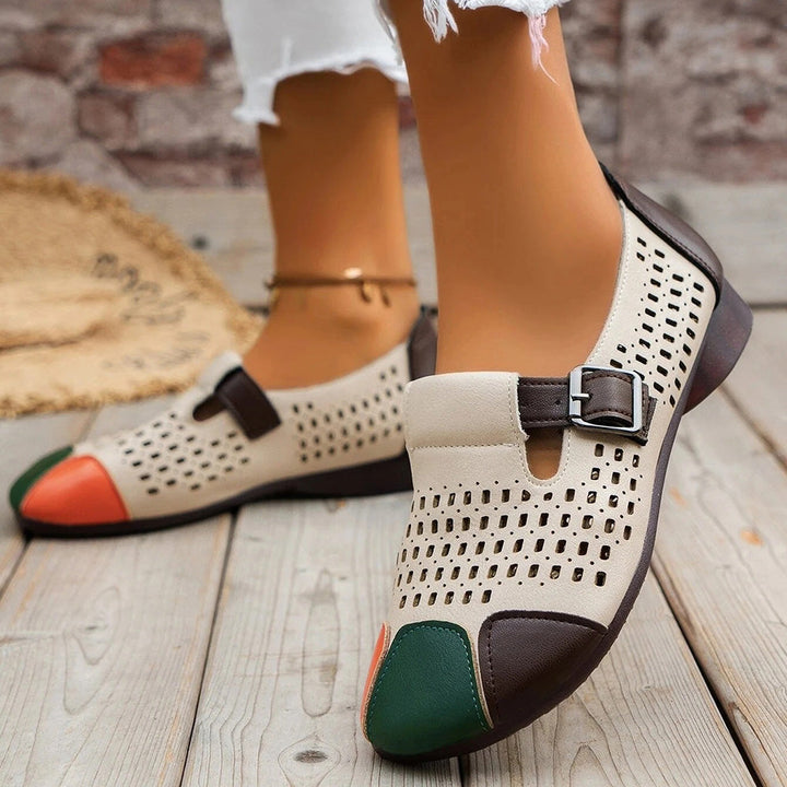 Stylowe Damskie Buty - Livia-Beżowy-35-Trend Polska