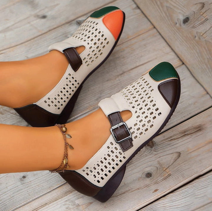 Stylowe Damskie Buty - Livia-Beżowy-35-Trend Polska
