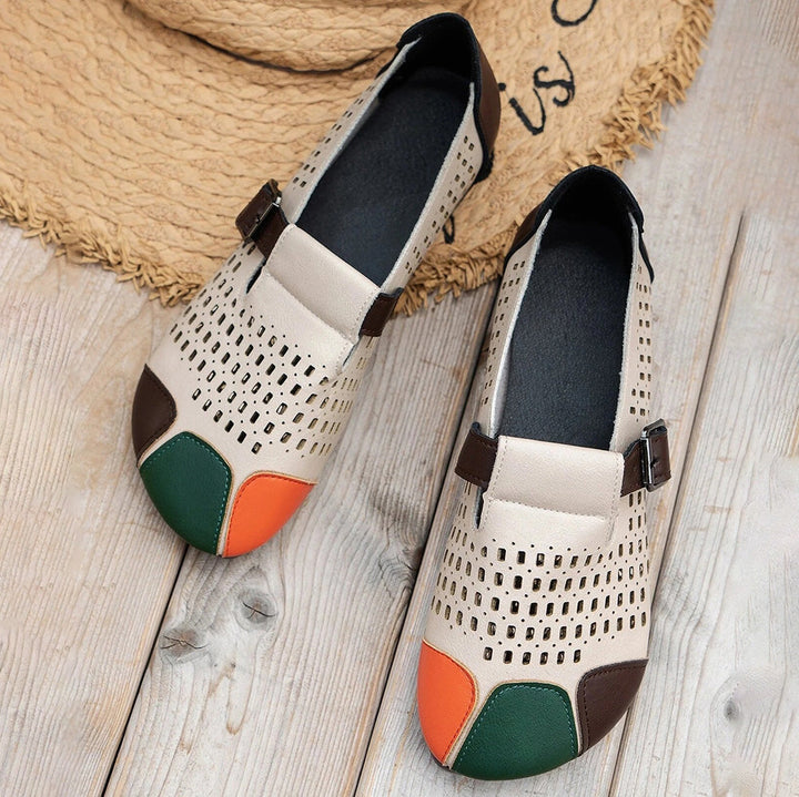 Stylowe Damskie Buty - Livia-Beżowy-35-Trend Polska