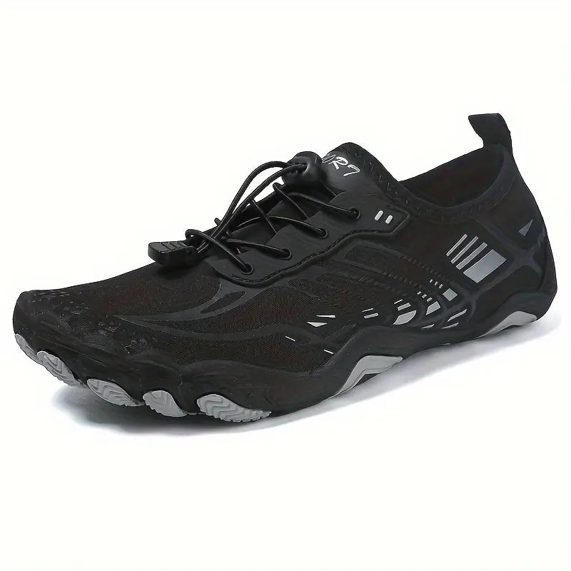 Stylowe Damskie Sneakersy Barefoot - BreezeStep-Czarny-35-Trend Polska