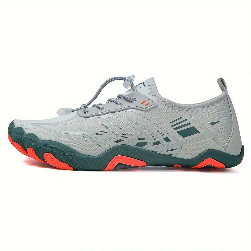 Stylowe Damskie Sneakersy Barefoot - BreezeStep-Szary-35-Trend Polska