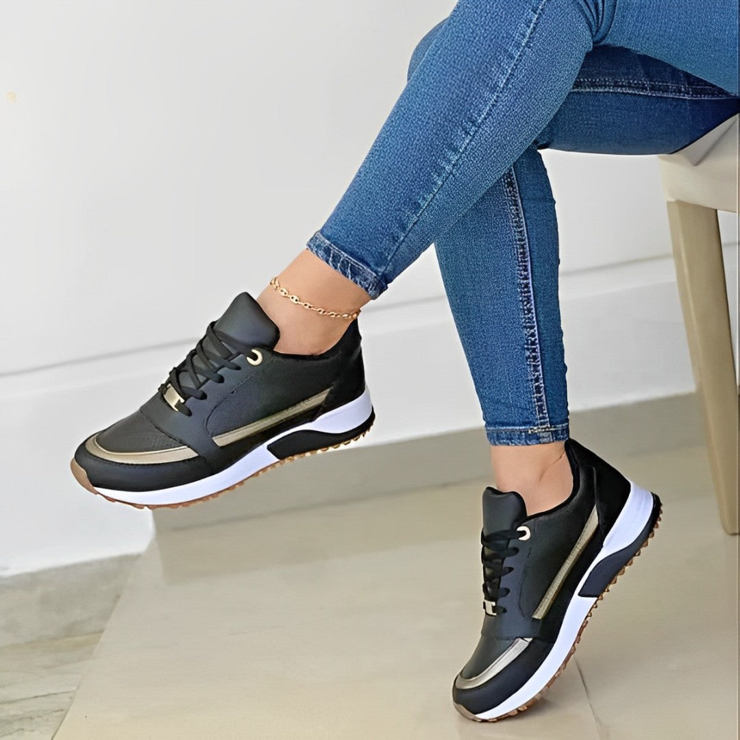 Stylowe i wygodne sneakersy - Sophie-Czarny-36-Trend Polska