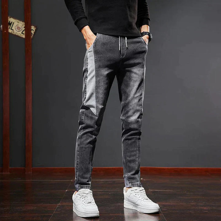Stylowe jeansy męskie – Mason-Czarny-S-Trend Polska