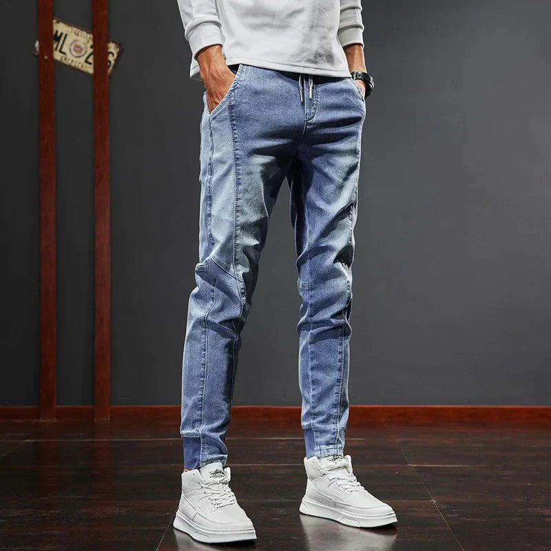 Stylowe jeansy męskie – Mason-Niebieski-S-Trend Polska