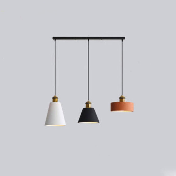 Stylowe lampy wiszące LED Morandi Design - MoraGlow-3 Kops-Prostokątna płyta sufitowa-Trend Polska