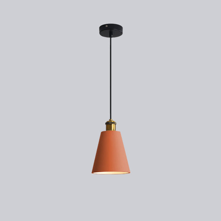 Stylowe lampy wiszące LED Morandi Design - MoraGlow-A-Pomarańczowy-Trend Polska