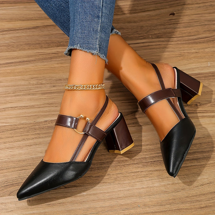 Stylowe ortopedyczne obcasy – Gabrielle-Czarny-35-Trend Polska