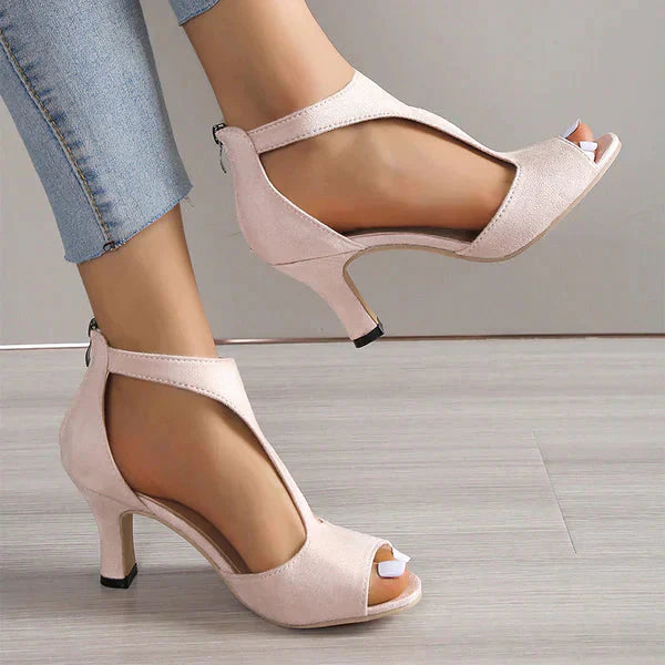 Stylowe sandały damskie - GlamStep-35-Czarny-Trend Polska