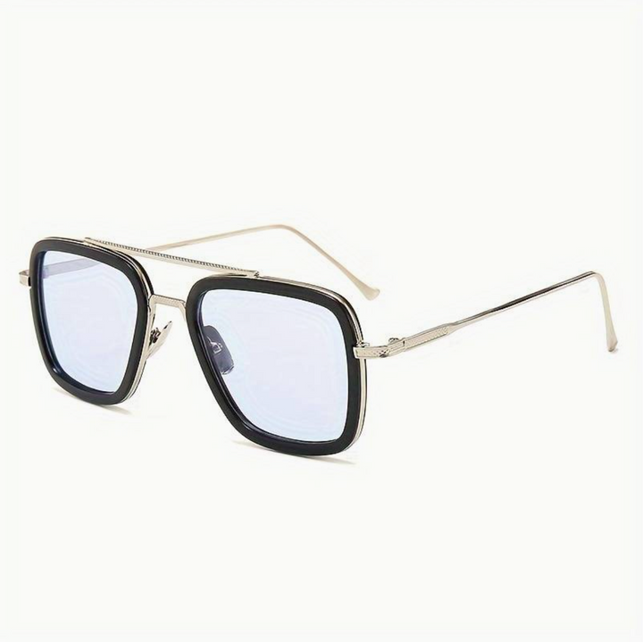 Stylowe uniseksowe okulary przeciwsłoneczne o premium wyglądzie – Miami Luxe-Niebieski-Trend Polska