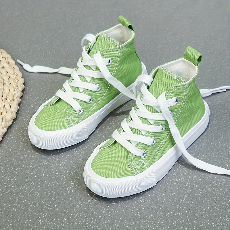 Stylowe wysokie sneakersy Rilo - dla dzieci, które lubią się ruszać-Czarny-20-Trend Polska