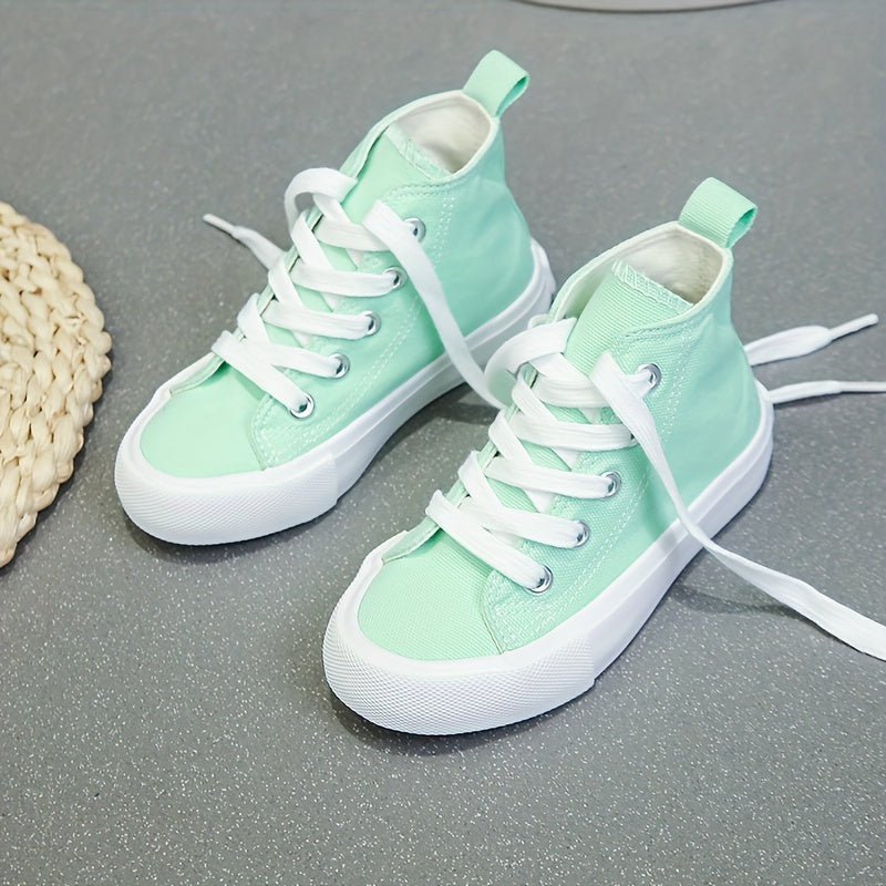 Stylowe wysokie sneakersy Rilo - dla dzieci, które lubią się ruszać-Czarny-20-Trend Polska