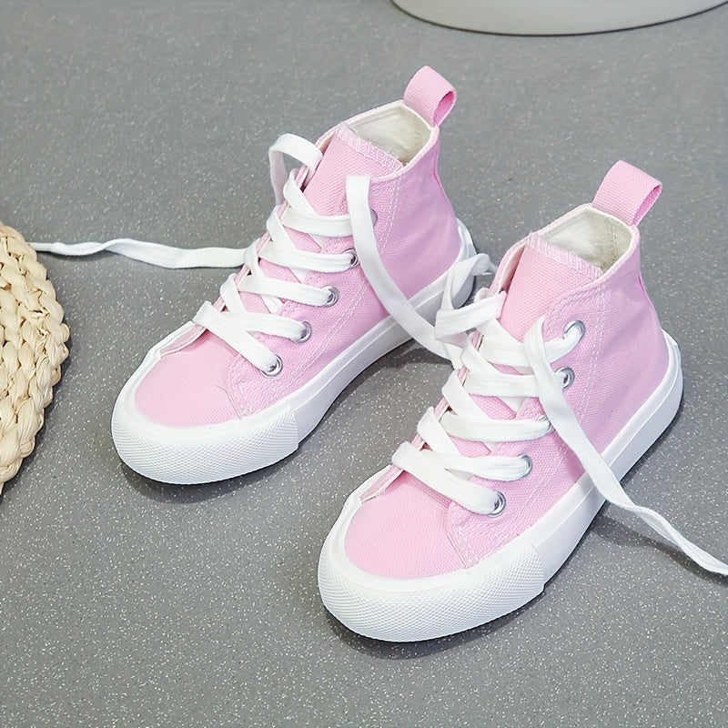 Stylowe wysokie sneakersy Rilo - dla dzieci, które lubią się ruszać-Czarny-20-Trend Polska