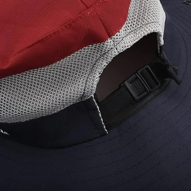 Stylowy damski kapelusz przeciwsłoneczny z szerokim rondem – Livia-Różowy-Trend Polska