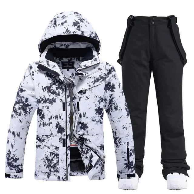 Stylowy kombinezon narciarski dla kobiet - Aurora-Czarny-XS-Trend Polska