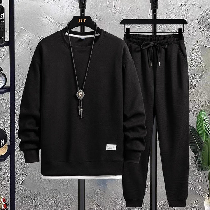 Stylowy męski dres - Mason-Czarny-M-Trend Polska