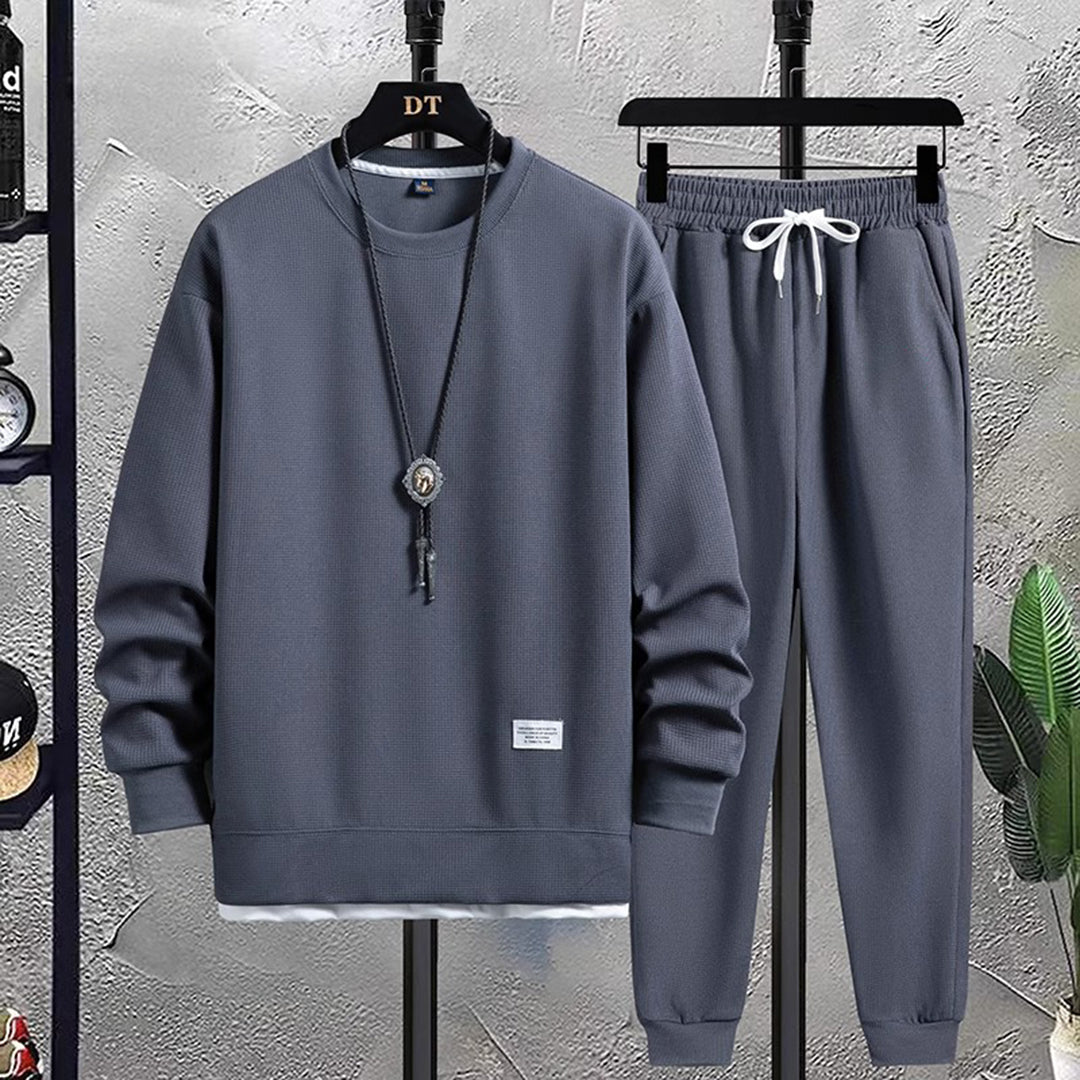 Stylowy męski dres - Mason-Niebieski-M-Trend Polska