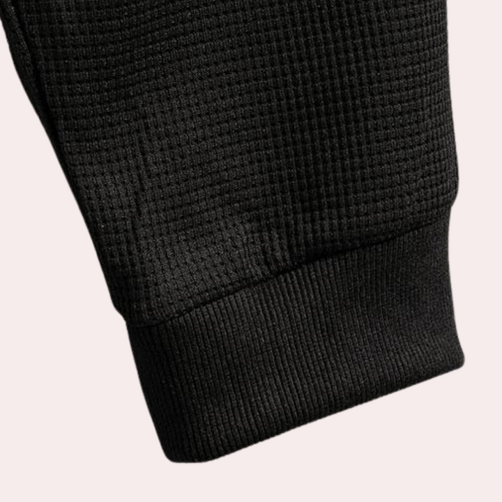 Stylowy męski dres - Mason-Czarno-Biały-M-Trend Polska