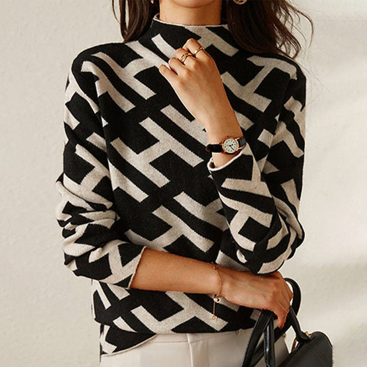 Stylowy sweter damski - Elise-S-Trend Polska