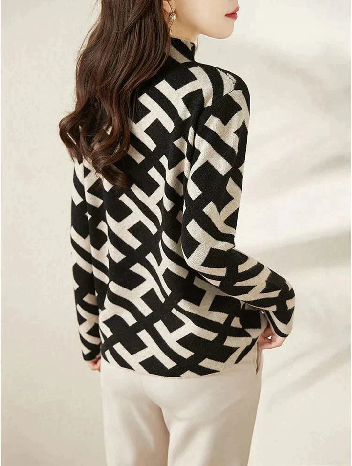 Stylowy sweter damski - Elise-S-Trend Polska