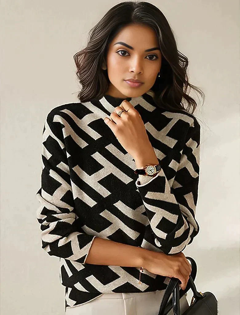 Stylowy sweter damski - Elise-S-Trend Polska