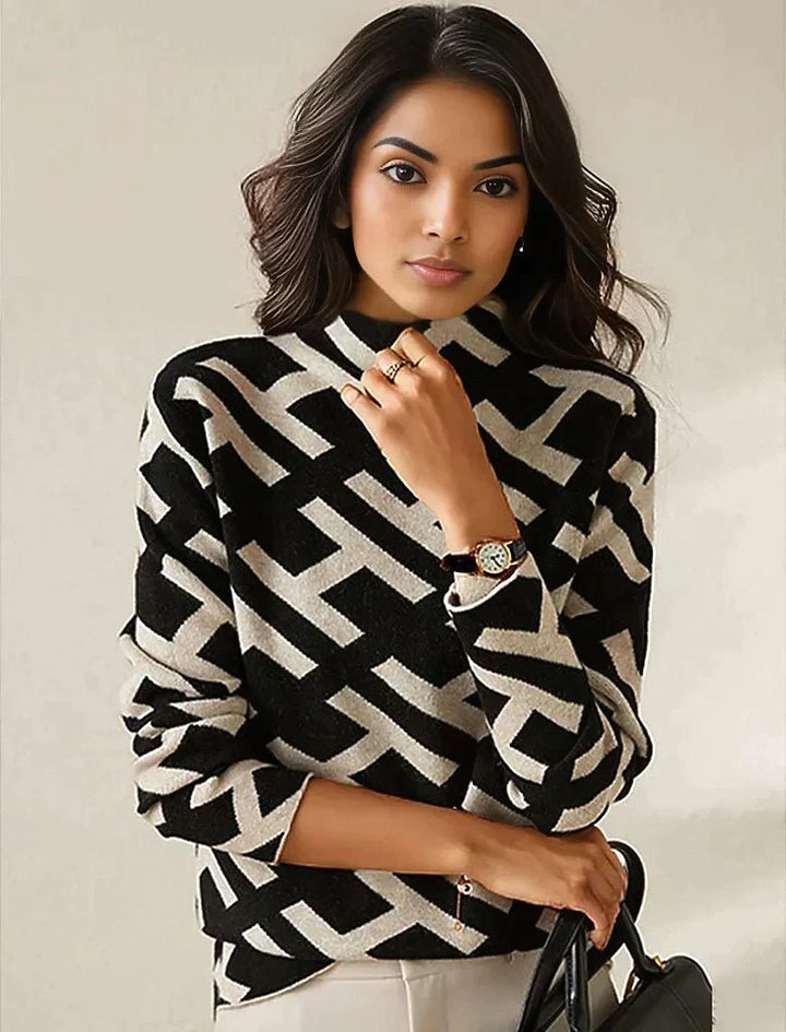 Stylowy sweter damski - Elise-S-Trend Polska