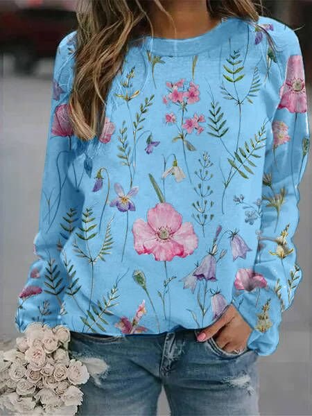 Stylowy sweter damski - Nova-Ciemnoniebieski-S-Trend Polska